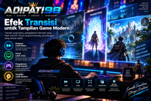 ADIPATI98: Efek Transisi Tampilan Game Modern